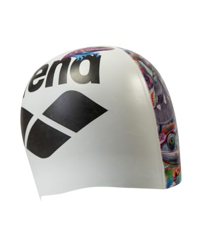 Arena HD Gorro de natación Unisex de Silicona elástica para Adultos, Entrenamiento, Deportes acuáticos, Fitness, natación, protección contra el Cloro, Sombrero de Piscina para Uso frecuente, Arena - imagen 4