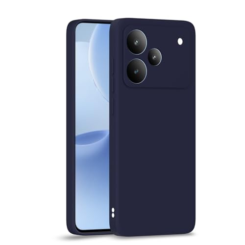 Image of Outlouders Back Cover for Realme P4 5G | Camera Protection | Durable Soft Matte Silicone Bumper Case (Blue)