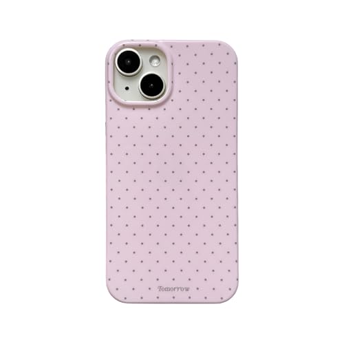 Coque iPhone 14 chic à pois roses : l'idée cadeau tendance pour elle