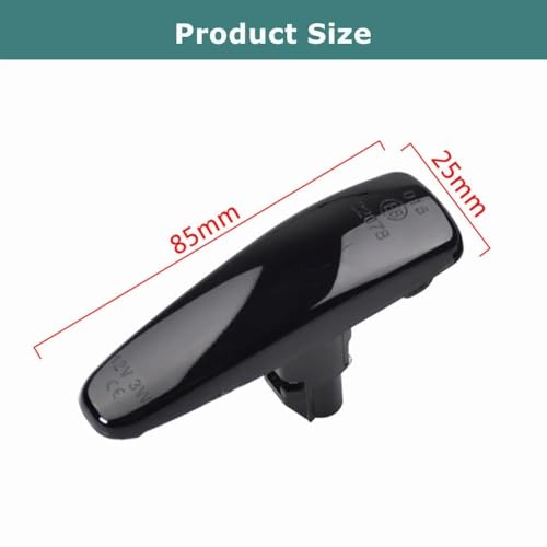 dla Mitsubishi dla Lancer dla Evo X dla Outlander dla sportu dla Mirage 2 szt. Dynamiczne boczne światło kierunkowskazu lampa obrysowa boczny kierunkowskaz kierunkowskaz kierunkowskaz