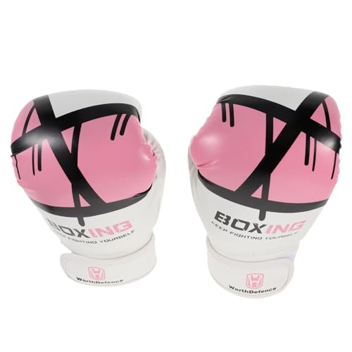 ULTECHNOVO 用ボクシンググローブ 耐久性強化パッド付き 製 通気性良好 なテープ留め 格闘技練習用パンチングバッグミット キックボクシング