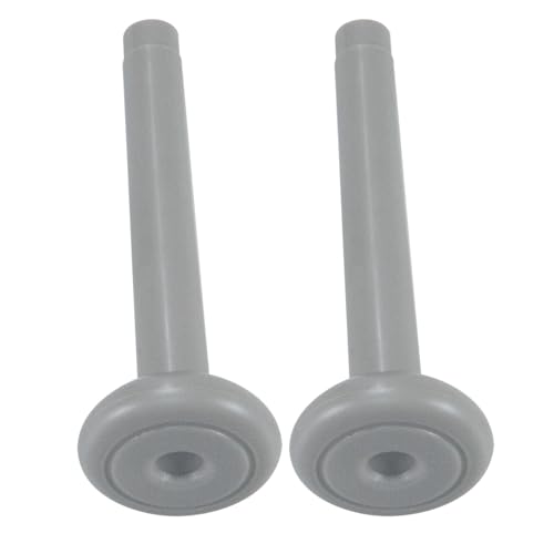 RLB-HILON 2PCS Rear Folding Seat Release Handle Knob Compatible with Subaru Forester 2009 2010 2011 2012 2013 Year, for 64580FA510LL, Back Seat Button Light Gray Color