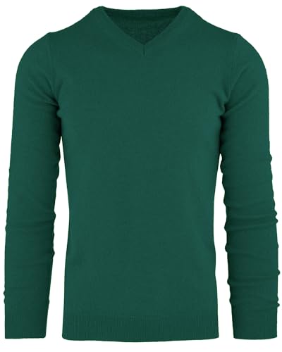 Pull Homme Col V en Cachemire anti-froid et sans irritation