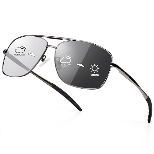Urumqi Photochromic Sunglasses For Men cover