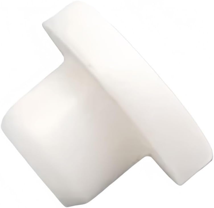 Solid Sealing Silicone Rubber Hole Caps, T Shaped Seal Stopper Insertable End Prevention 1piece(White,3.5MM)