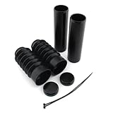 Compatible con Harley 07-11 V-ROD, NIGHT ROD, NIGHT ROD SPECIAL. Cubierta de horquilla delantera. Protector de motocicleta. Amortiguador y polvo.