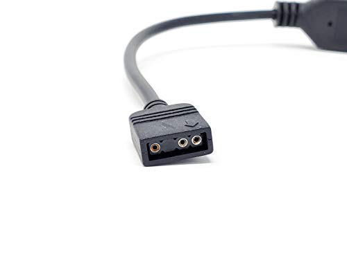 Image of Micro Connectors Addressable RGB 1 to 4 Splitter Cable - 50cm / 2 Pack, Model: F04-04ARGB50-2P