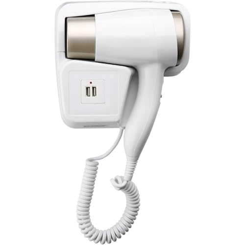 Secador de pelo eléctrico de aire caliente y frío montado en la pared, secador de pelo de hotel, secado de la piel, montado en la pared, secador de pelo montado en la pared (A-178B)