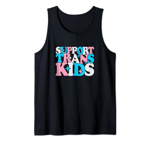 Support trans kids Camiseta sin Mangas