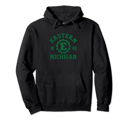 Eastern Michigan Eagles Stamp Logo Officially Licensed Pullover Hoodie