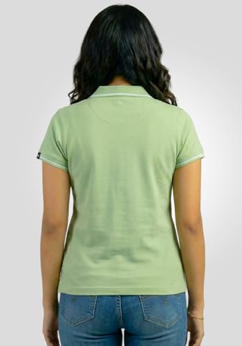 Image of Wear Your Opinion Womens Premium Pique Polo Collar Neck T-Shirt Womens Premium Pique Polo Collar Neck T-Shirt (Design: Tipped Polo)