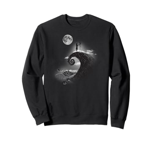 Sweat Jack and Sally Disney aux finitions soignées et imprimé graphique haute précision