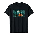 Photo Gallery awesome camping vintage design camper camp gift idea 2021 maglietta Photo Gallery awesome camping vintage design camper camp gift idea 2021 maglietta