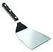 Hochwertiger Winkelpalette Bratenheber extra breit Edelstahl Bratenwender Pfannenwender Küchenspachtel Metall