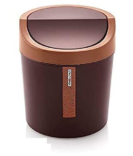 GOOD STUFF Plastic Small Table Top Desk Garbage Dustbin Trash (Multicolor)-image-22