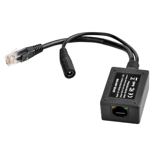 Convertidor PoE GPOE-48V10W con divisor de salida Gigabit de 12-24 V a 48 V para energía solar