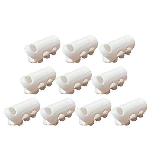 Cabilock 10Pcs Titular Cabeça de Chuveiro Do Banheiro de Plástico Handheld Titular Chuveiro Ajustáve