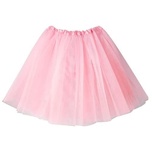 2025 - Falda mullida para mujer, falda de malla de seis piezas, falda tutú, falda de baile acampanada, a, B