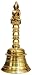 Purpledip Handheld Brass Bell: Lord Buddha (12047)