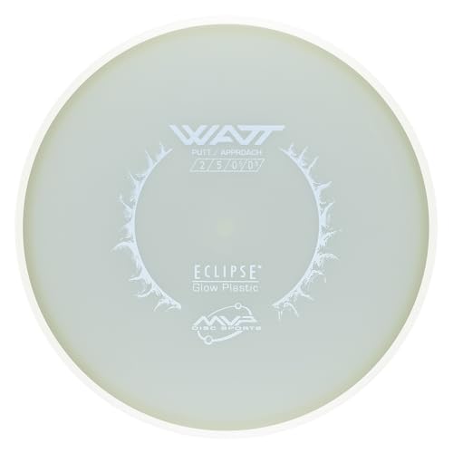 MVP Disc Sports Eclipse Glow 2.0 Watt Disc Golf Putter (170-175g)