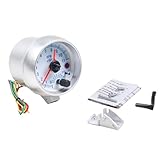 Car Tachometer 3.75 inch 0-11000 RPM Gauge Double Pointer