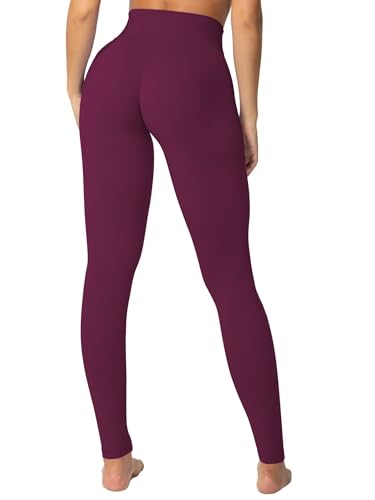 Image of Sunzel Sunzfly Invisible Butt Scrunch Workout Leggings for Women, Butt Lifting High Waisted Gym Yoga Pants with Tummy Control