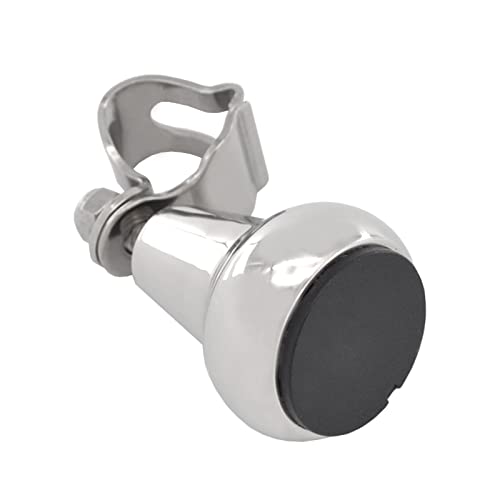 Jt-Hlm Marine 316 Stainless Steel Boat Steering Wheel 3/4 Inch Maneuvering Knob Control Spinning Knob #TOP7