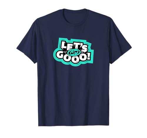 Dude Perfect Classic Fit Blue T-Shirt - Crew Neck, Short Sleeve, Letter Print