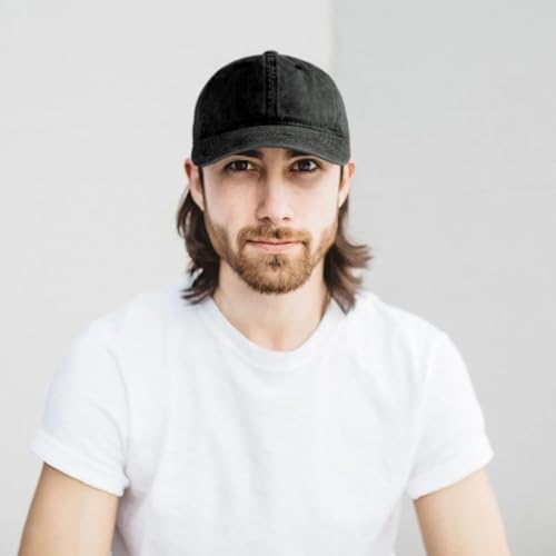 Edoneery Men Women Baseball Cap-Low Profile Adjustable Washed Cotton Golf Dad Hat