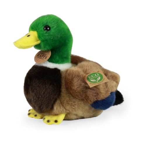 Peluche canard Rappa 20 cm jouet écologique doudou oiseau