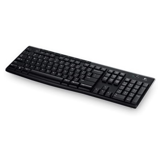Logitech 920-003052 K270 Trådlöst Tangentbord, Svart
