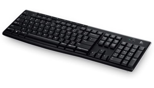 Logitech K270 2.4 GHz Wireless Keyboard for Window...