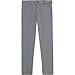 Izod Men's Big-tall Big and Tall Performance Stretch Flat Front Pant, smoked pearl, 52W X 30L