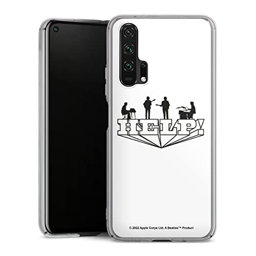 DeinDesign Coque Compatible avec Huawei Honor 20 Pro Étui Housse The Beatles Help! Rock ‘n’ Roll - Les Beatles, Paul McCartney, John Lennon, RIngo Starr, George Harrison DeinDesign Coque Compatible avec Huawei Honor 20 Pro Étui Housse The Beatles Help! Rock 'n' Roll