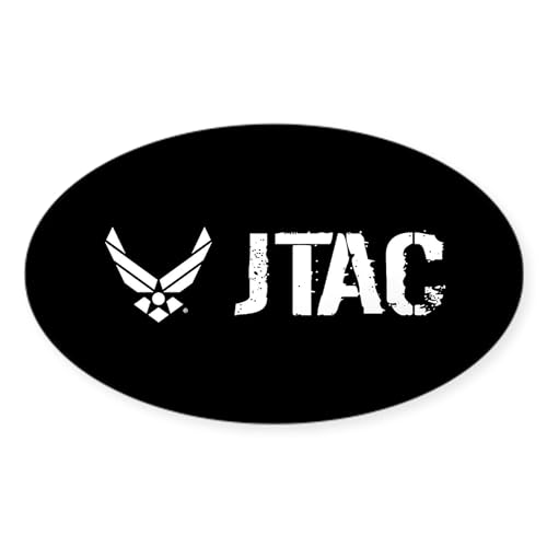 CafePress USAF: JTAC Oval Car Bumper Sticker