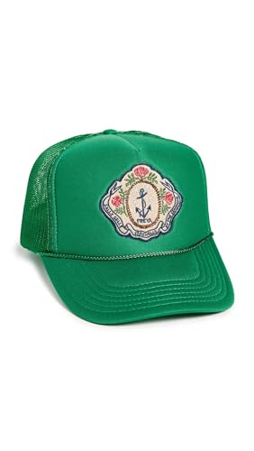 Freya Womens Trucker Hat Sally Sells Seashells Green One Size