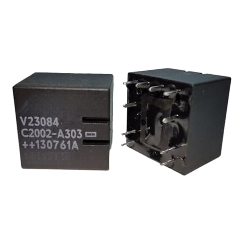 Relais V23084 - C2002 A303 double micro pour circuit imprime automobile