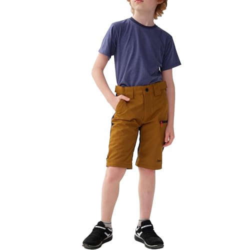 Pantalones repelentes al agua para niños que buscan confort en montaña 3