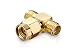 Produktbild adaptare 60379 Verteiler (T-Stück) SMA-Stecker auf 2X SMA-Buchse