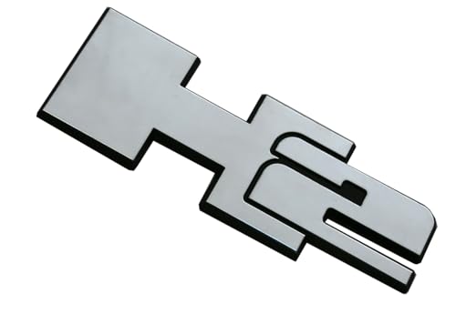 Image of 2pcs New H2 Rear Liftgate Door Nameplate 3D Badge Emblems Replacement for 2003-2009 Hummer H2 Origianl Size (Chrome)