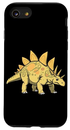 �X�e�S�T�E���X�A�X�e�S �f�B�m �f�U�C��, Stegosaurus, Stego Dino Design �X�}�z�P�[�X iPhone SE (2020) / 7 / 8 �p