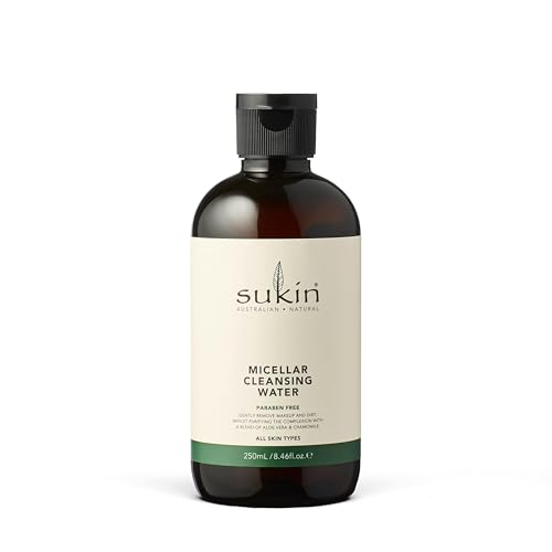 Sukin eau micellaire démaquillante visage yeux sensible camomille flacon 250ml