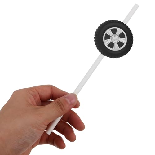 20 pitillos de papel negro para fiestas decorativos miniatura 7