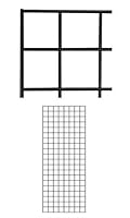 Algopix Similar Product 5 - 2 x 5 Foot Black Wire Grid Panel  3