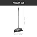 HOLIDYOYO Heavy Duty Broom Commercial Broom with Handle Sweeping Broom Floor Cleaning Broom Angle Broom Push Dark Gray, 87.3x30.4cm