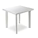 PROGARDEN TAVOLO RESINA FIOCCO BIANCO 80x75 immagine