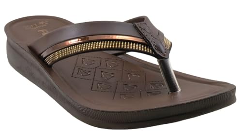 Image of FLITE PUL-204 Women's PU Slippers | Outdoor Comfortable Flip-Flops for Women & Girls | Anti-Slip Durable Thong Sandals for Ladiers