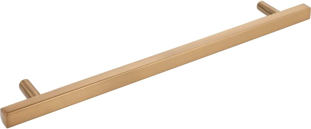 Satin Bronze 12" Brushed Appliance Bar Pull with Mounting Hardware