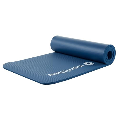 STOTT PILATES Deluxe Pilates Mat (Midnight Blue) 0.6 inch / 15 mm
