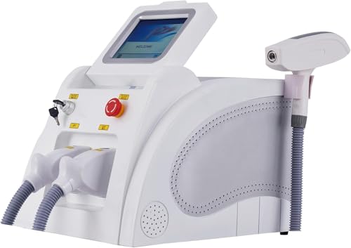 2 en 1 OPT, Eliminación Láser de Tatuajes en Picosegundos Equipo Para el Cuidado de la piel Máquina Para Depilación IPL Láser Congelado